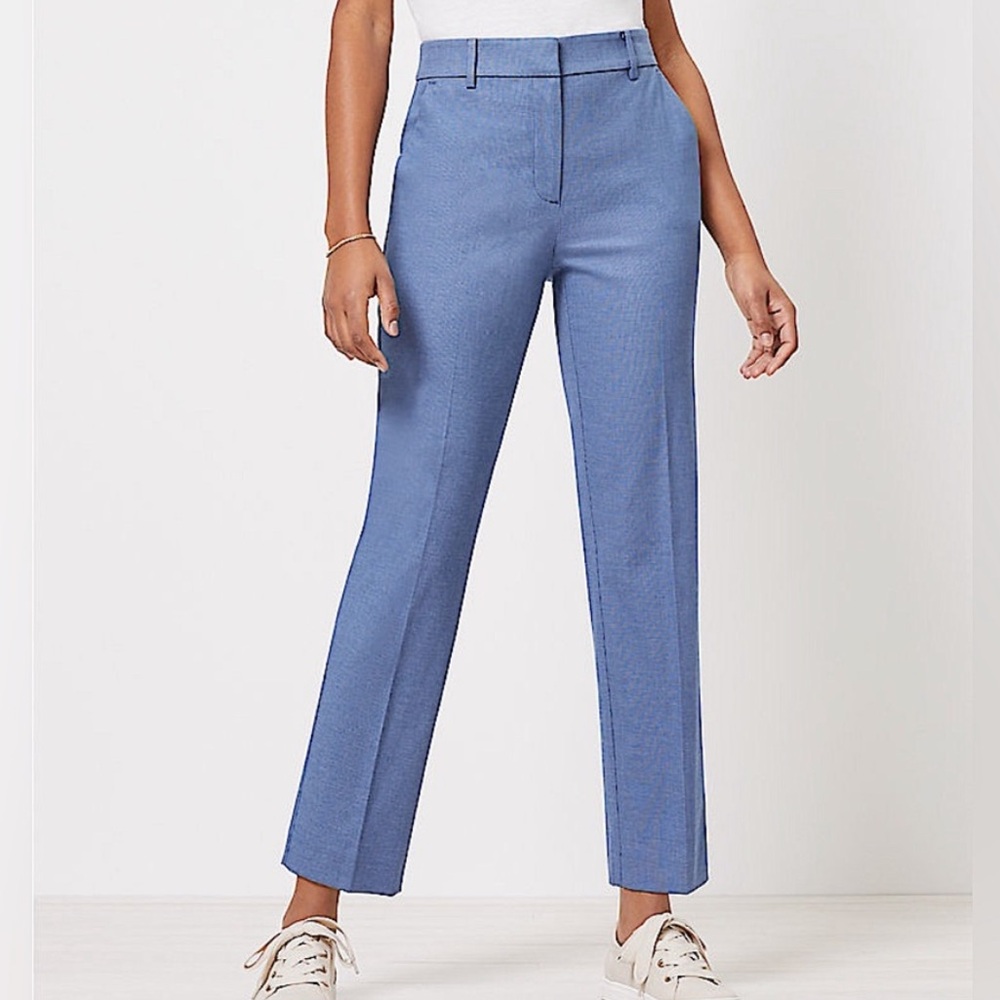 Ann Taylor LOFT Perfect Straight in Stretch Double Weave